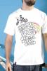 Atmosfair - My Bike Took Me T-Shirt in weiss L 