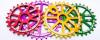 CON$ Kettenblatt 28 Z�hne gold 